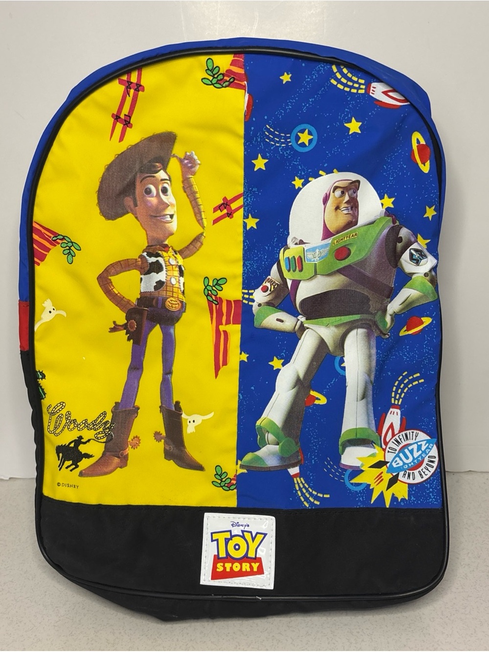 Disney Toy Story Kids Backpack Buzz & Woody  1995